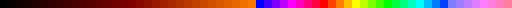 Der Farbverlauf reicht von Schwarz über Rot bis Orange.